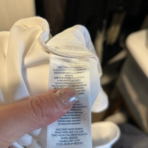 Chaps dress short in white - Picture 5 of 5